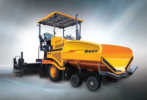 三一SMP45ET系列輪胎式瀝青攤鋪機