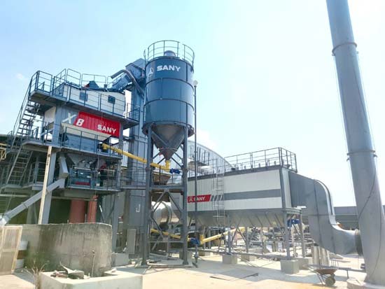 快運快裝！三一X8系列瀝青站“閃現”