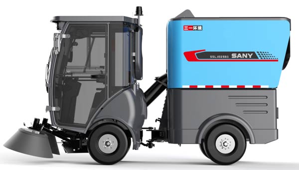 新品大爆發！三一全系新能源環衛裝備